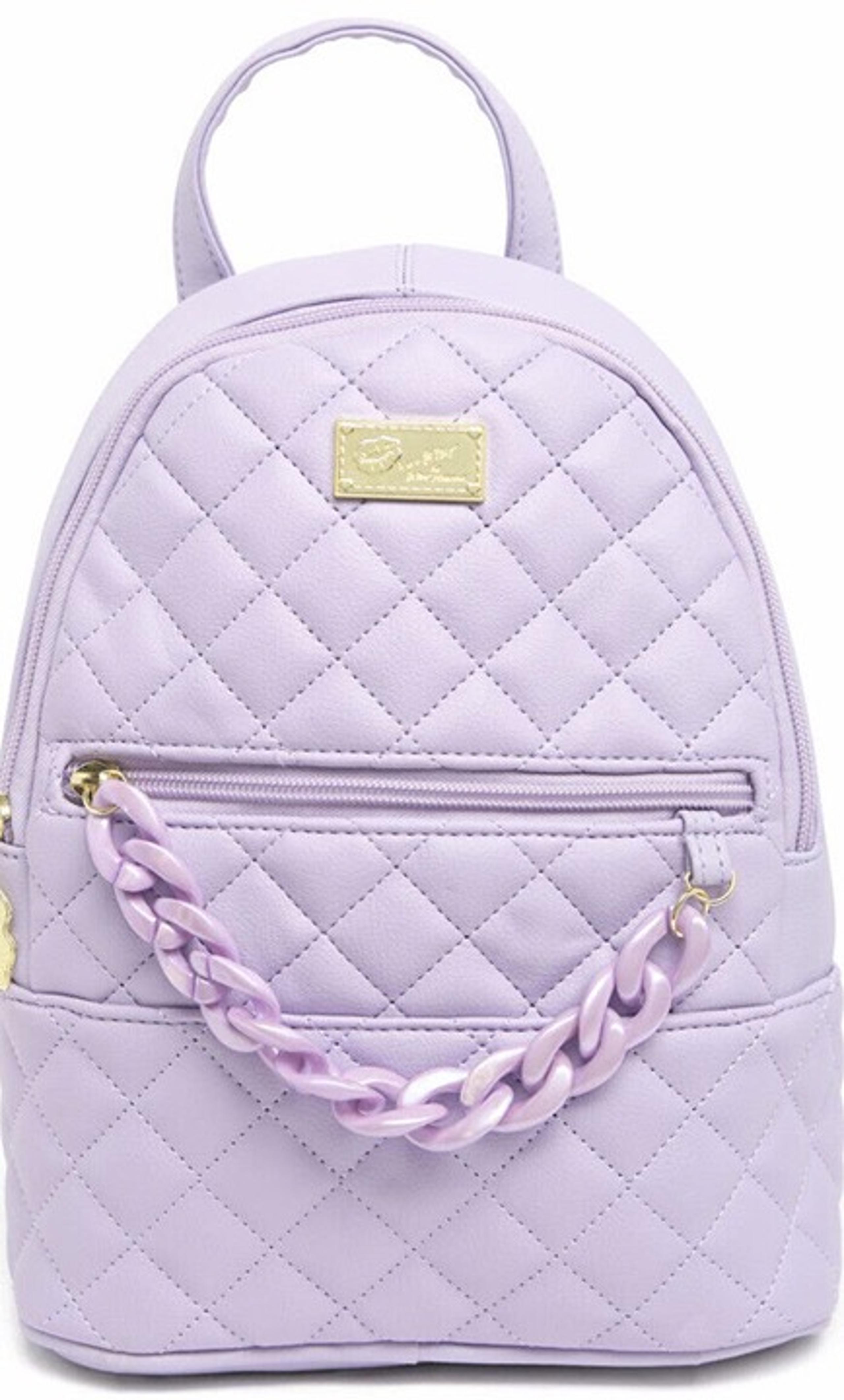 Betsey Johnson - Luv Betsey Chain Trim Backpack - Purple