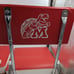2 Vintage University of Maryland Terrapins Folding Bleacher Stadium Seat Cushion