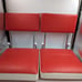 2 Vintage University of Maryland Terrapins Folding Bleacher Stadium Seat Cushion