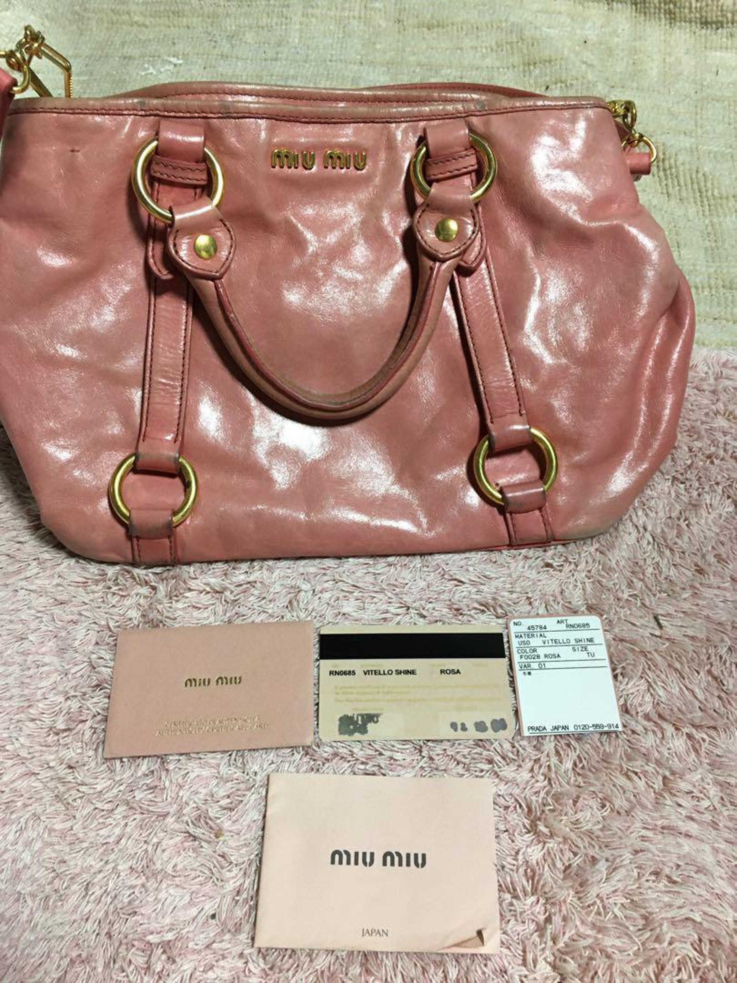 Miu Miu Vintage Shoulder Bag
