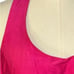 Sara Campbell Vintage 1980s Pink Silk Halter Midi Dress| Size 8