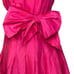 Sara Campbell Vintage 1980s Pink Silk Halter Midi Dress| Size 8