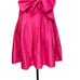 Sara Campbell Vintage 1980s Pink Silk Halter Midi Dress| Size 8