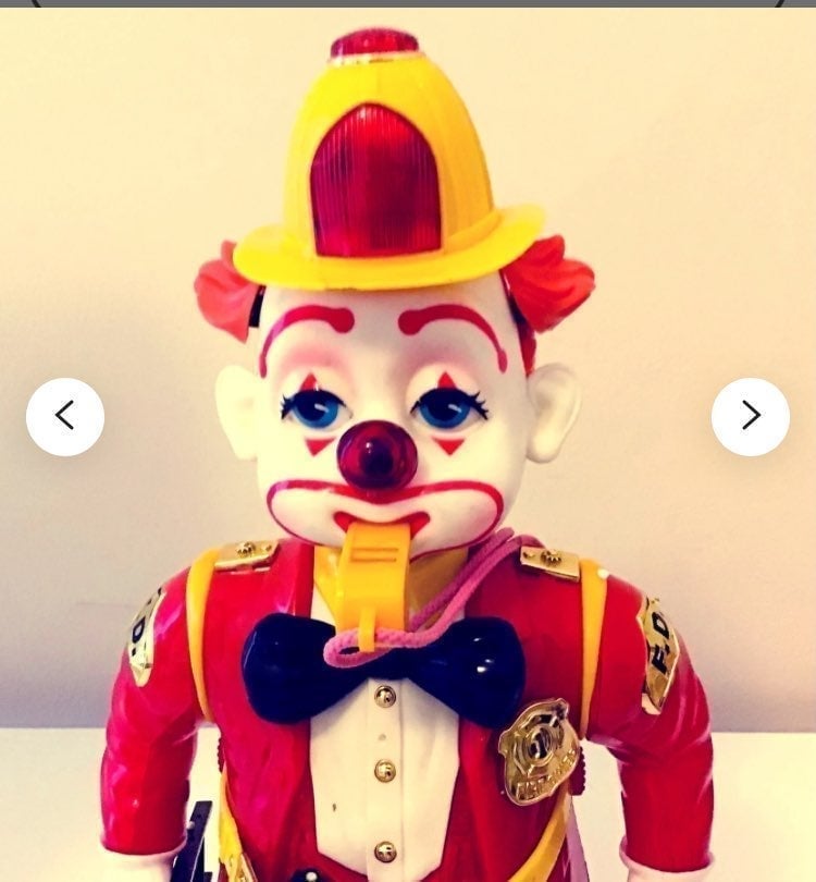 Vintage bumpin Benny clown