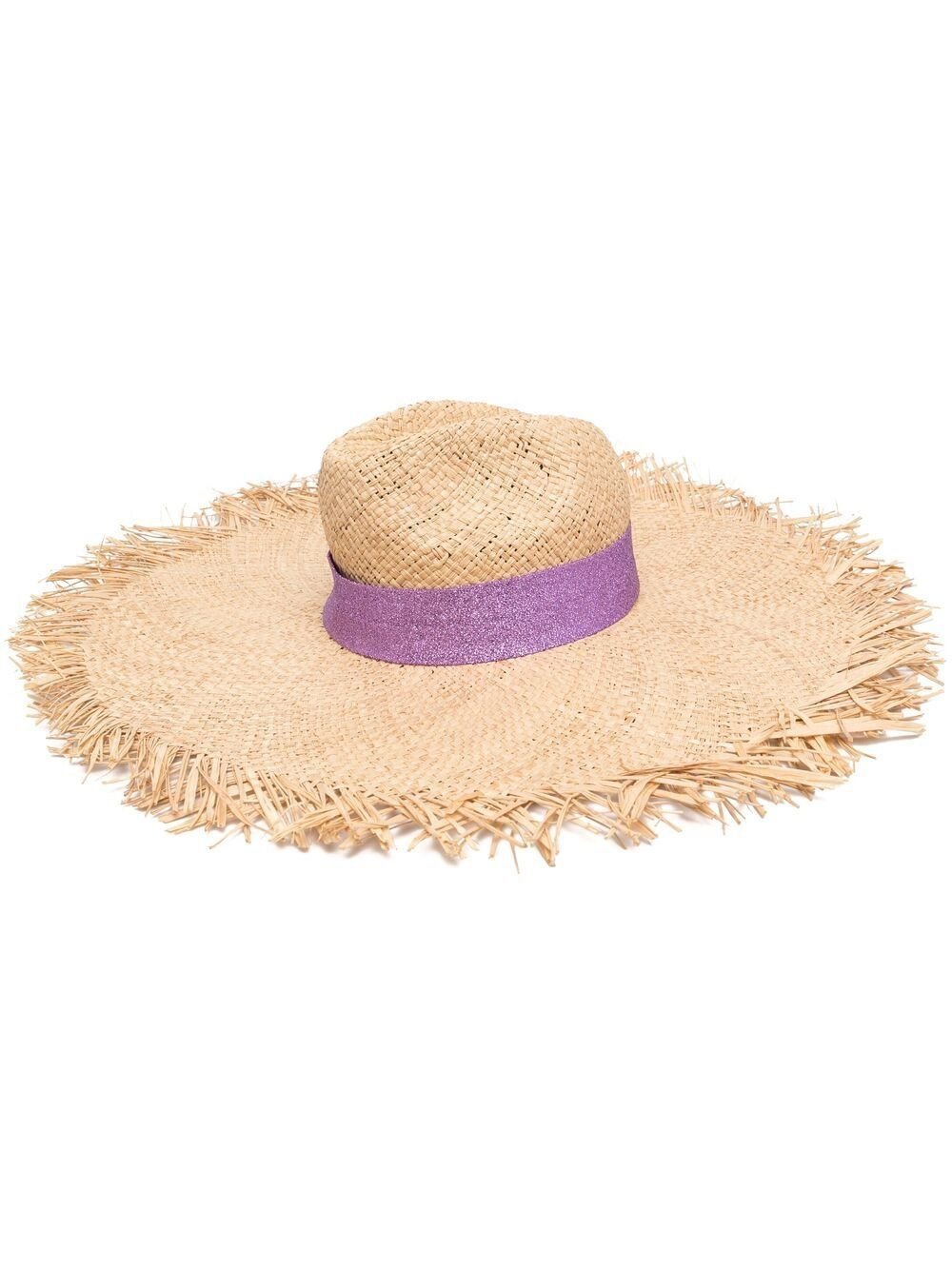 Oseree Lumiere Straw Hat, Size 58, New Without Tags.