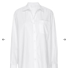 Monday Swimwear NWT La Jolla Shirt White M