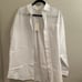 Monday Swimwear NWT La Jolla Shirt White M