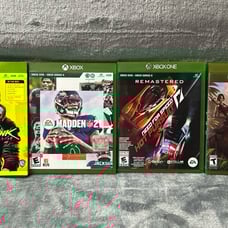Xbox One bundle 4- need for speed, cyberpunk, madden 21, ark