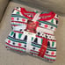 Womens Jammie’s for your families fairisle microfleece 1 piece pajamas size XL