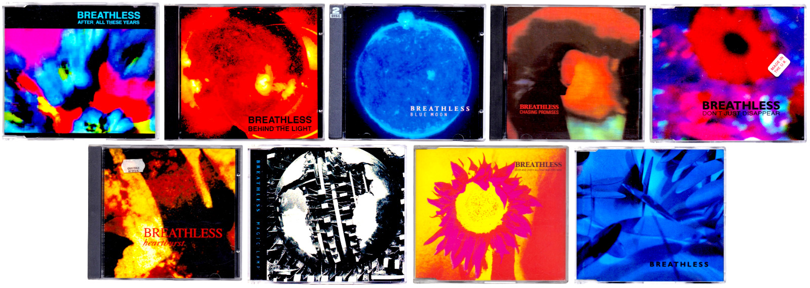 Breathless - Behind The Light - Blue Moon - Chasing Promises | Collection 10 CDS