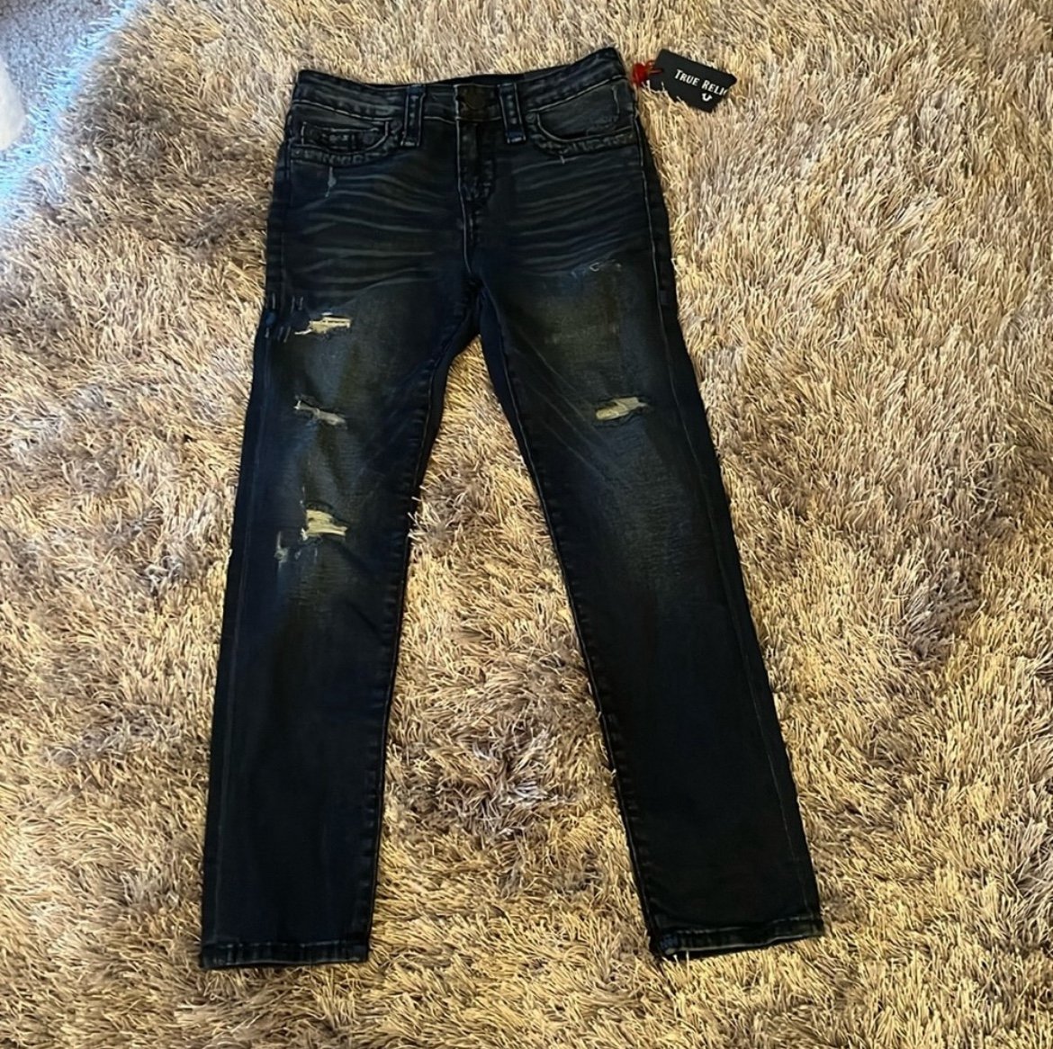 NWT Girls’/kid size 8 True Religion Rocco skinny Jeans