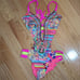 BARÙ BEADED MIXED MEDIA TRIKINI