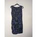 Halston Heritage abstract print mini dress size 12