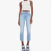 MOTHER The Insider Crop Step Fray Limited Edition Wash Denim Jeans