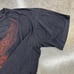 Vintage 80s Harley Davidson Amsterdam T Shirt Black Distressed Medium Boxy