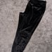 PINK Black Velvet Pants