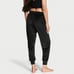 PINK Black Velvet Pants