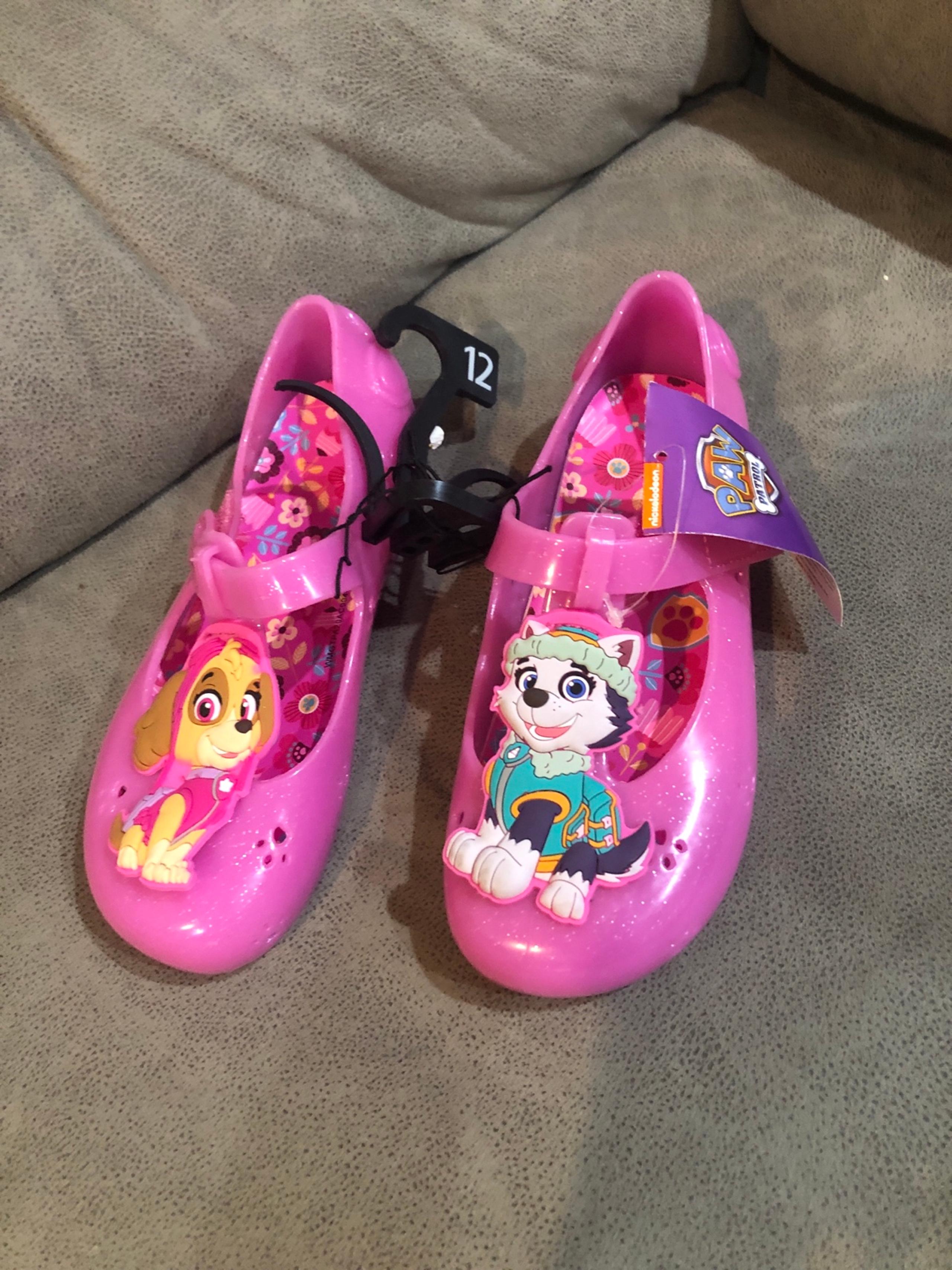 Paw Patrol Jelly Shoes Size 12