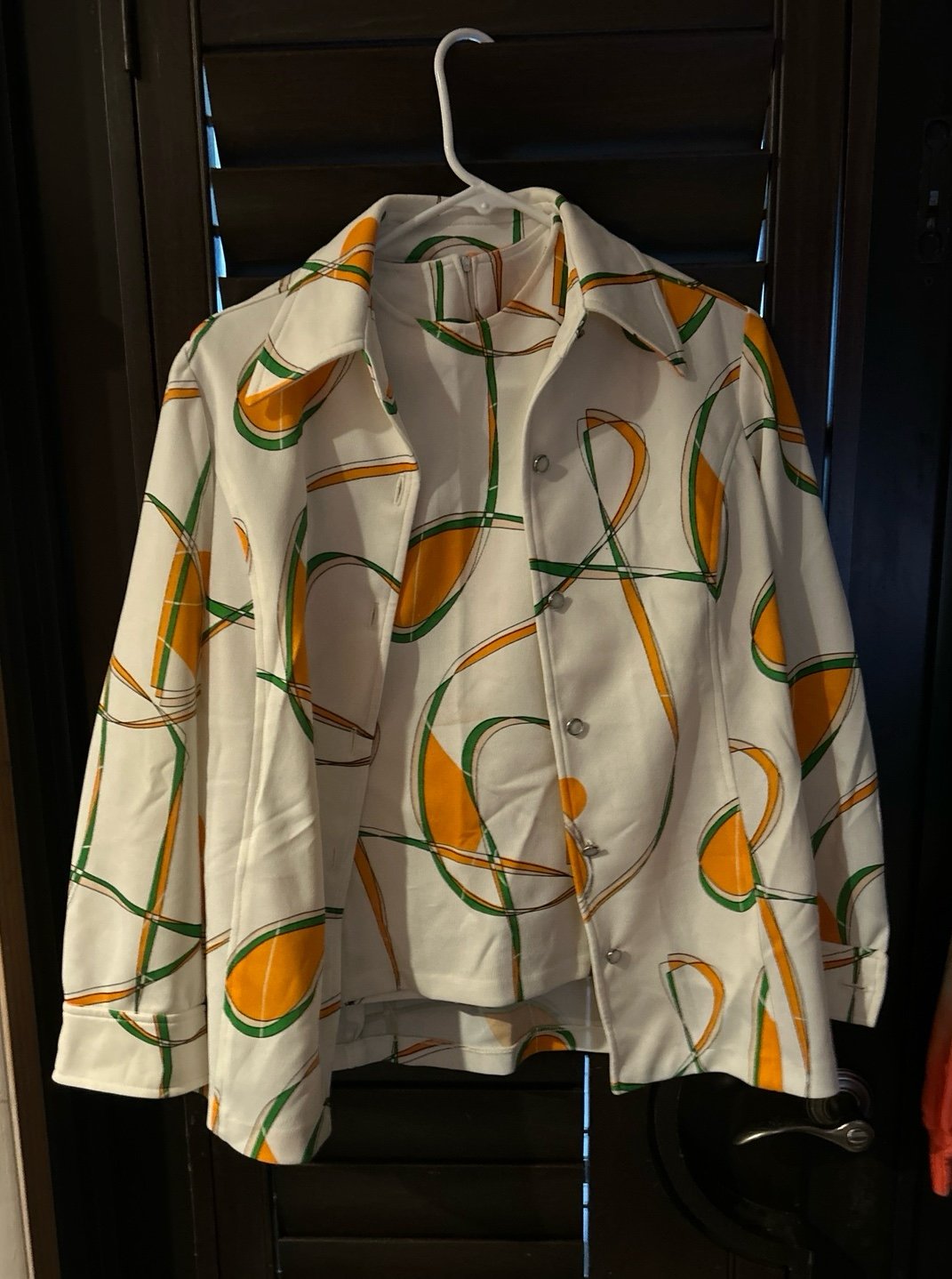 Vintage 70’s Alex Garay top and jacket size M