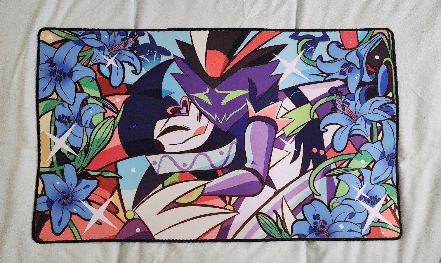 Helluva Boss Fizzozzie/Fizzmodeus Playmat