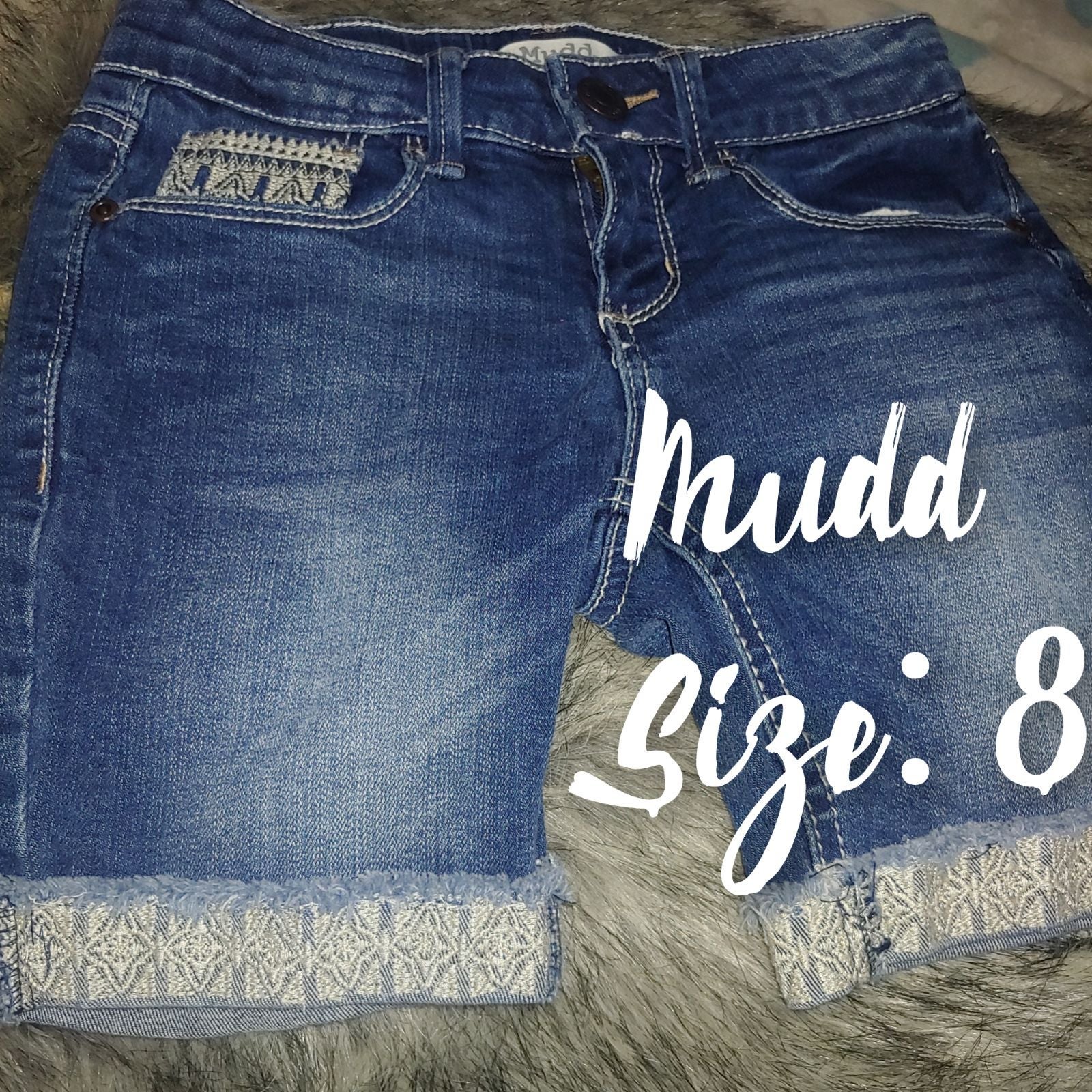 Mudd Bermuda denim jean Shorts 8
