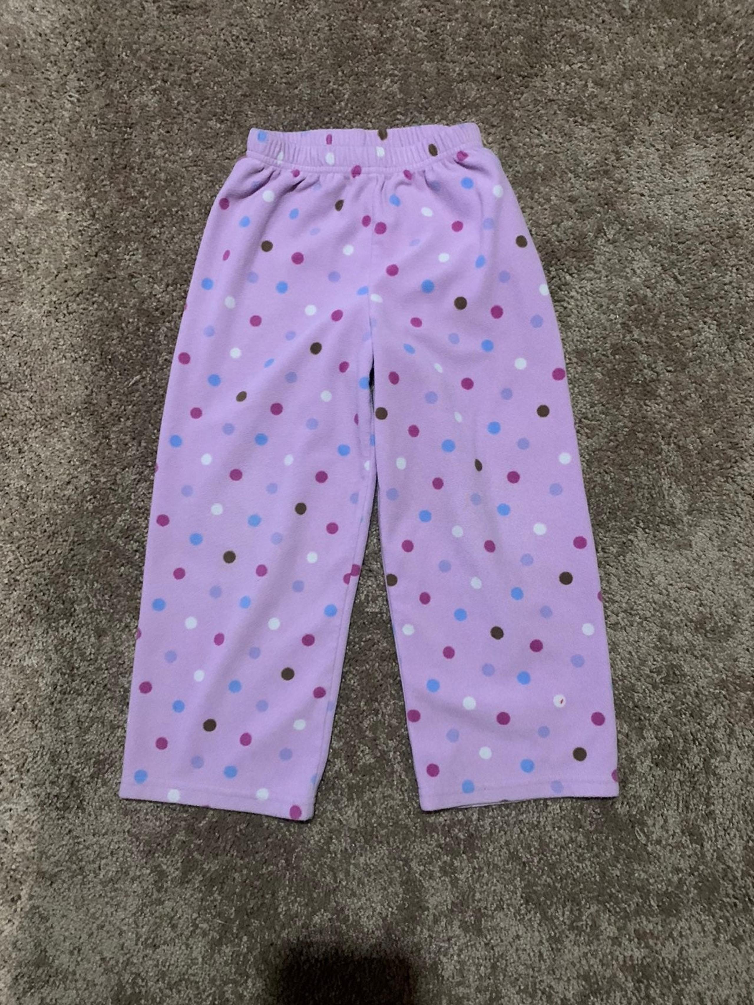 Girls polka dot sweatpants