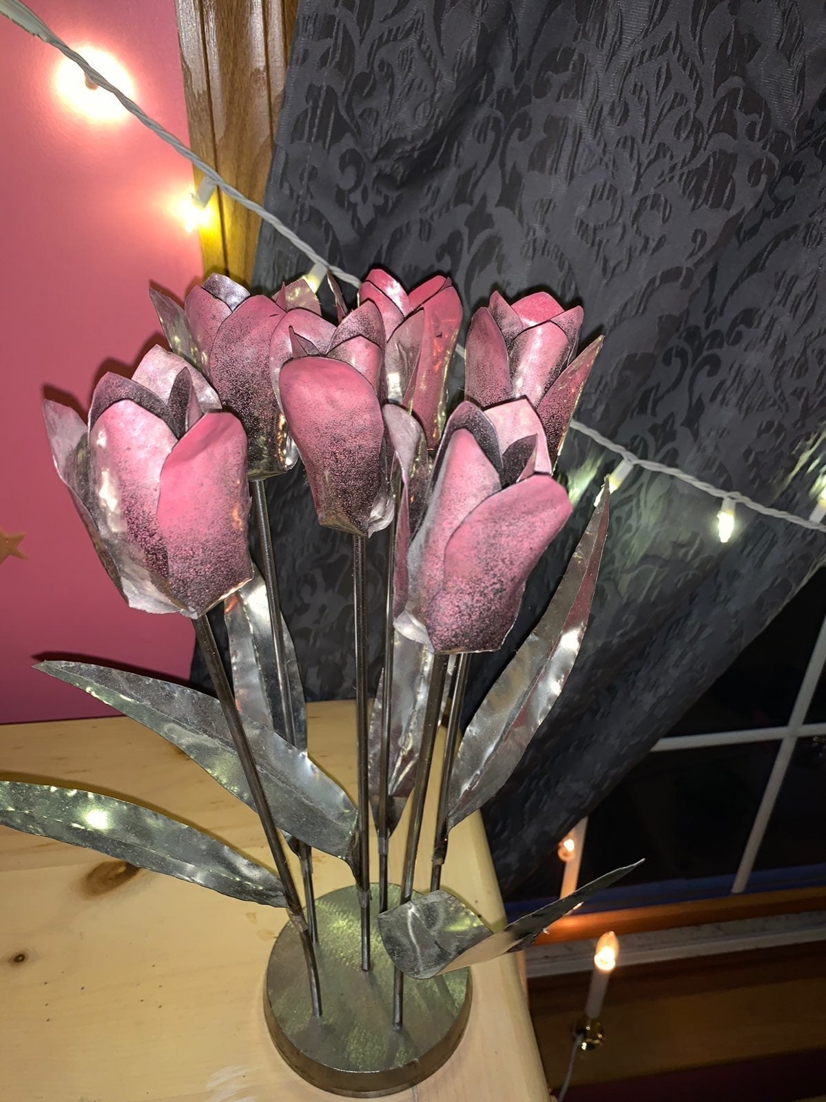Handmade Metal Roses