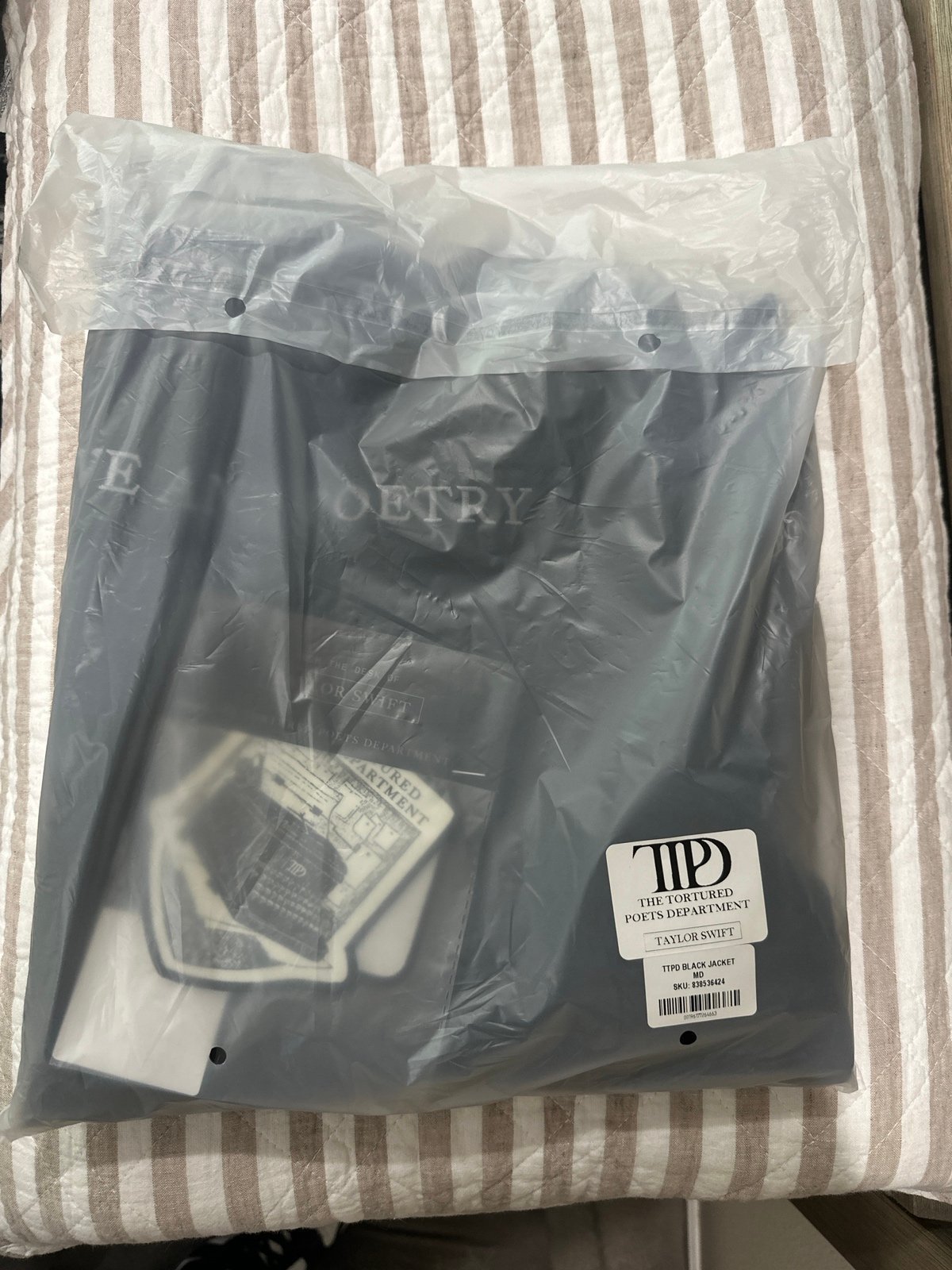 The Tortured Poets Department Jacket (M)