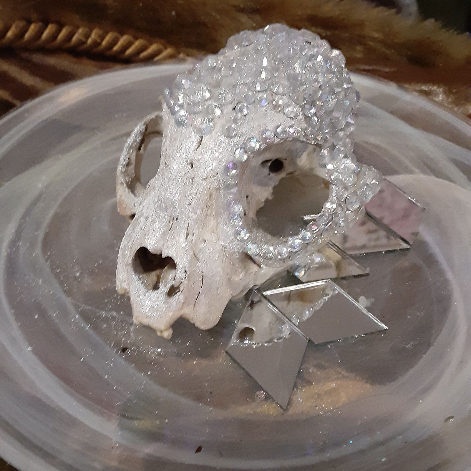 Handmade Decorated Skull