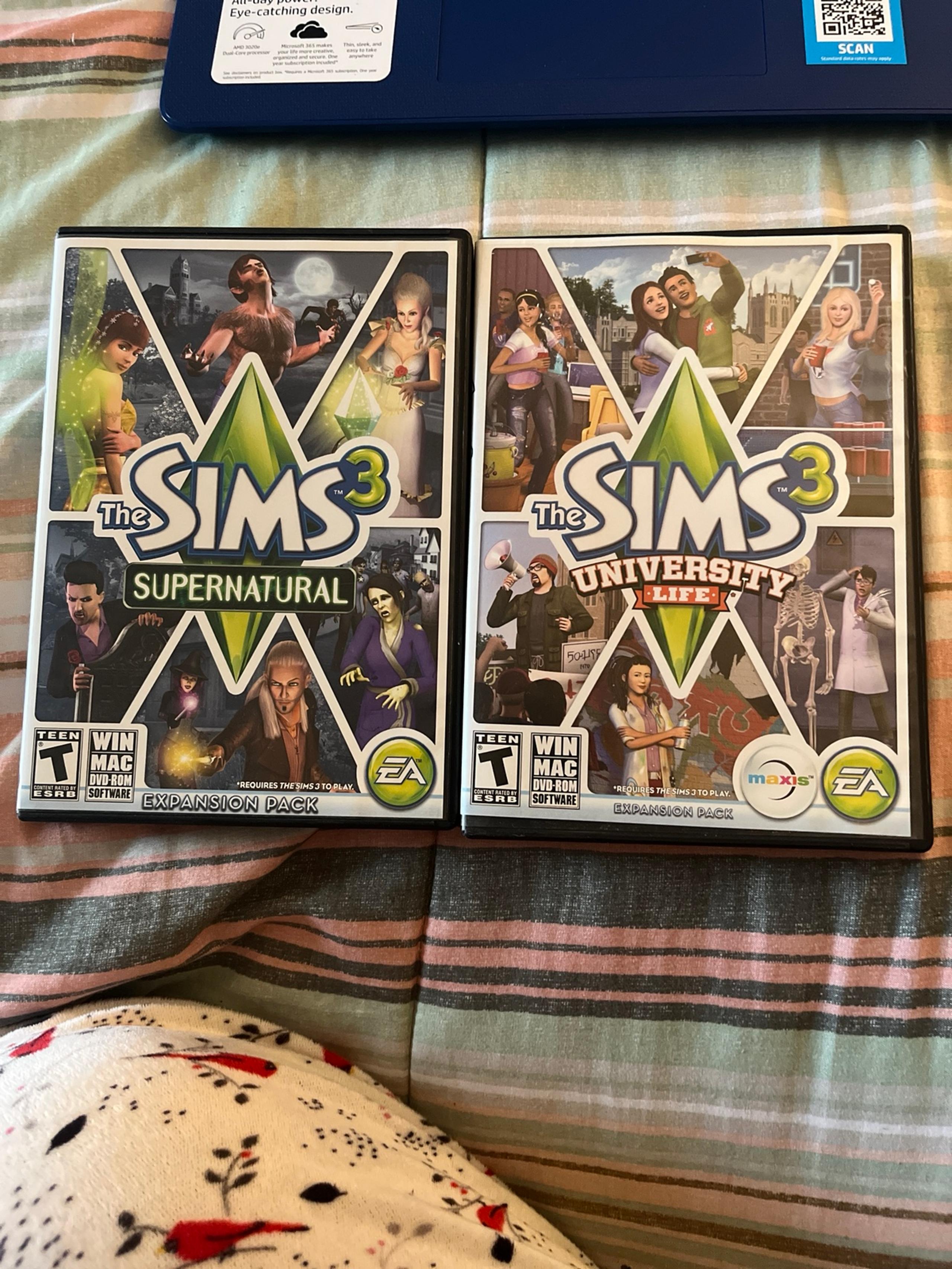 Sims 3 expansion packs