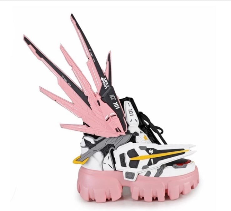 Soursop Pink Mech Shoes By Anthony Wang | Kei Collective size 8.5