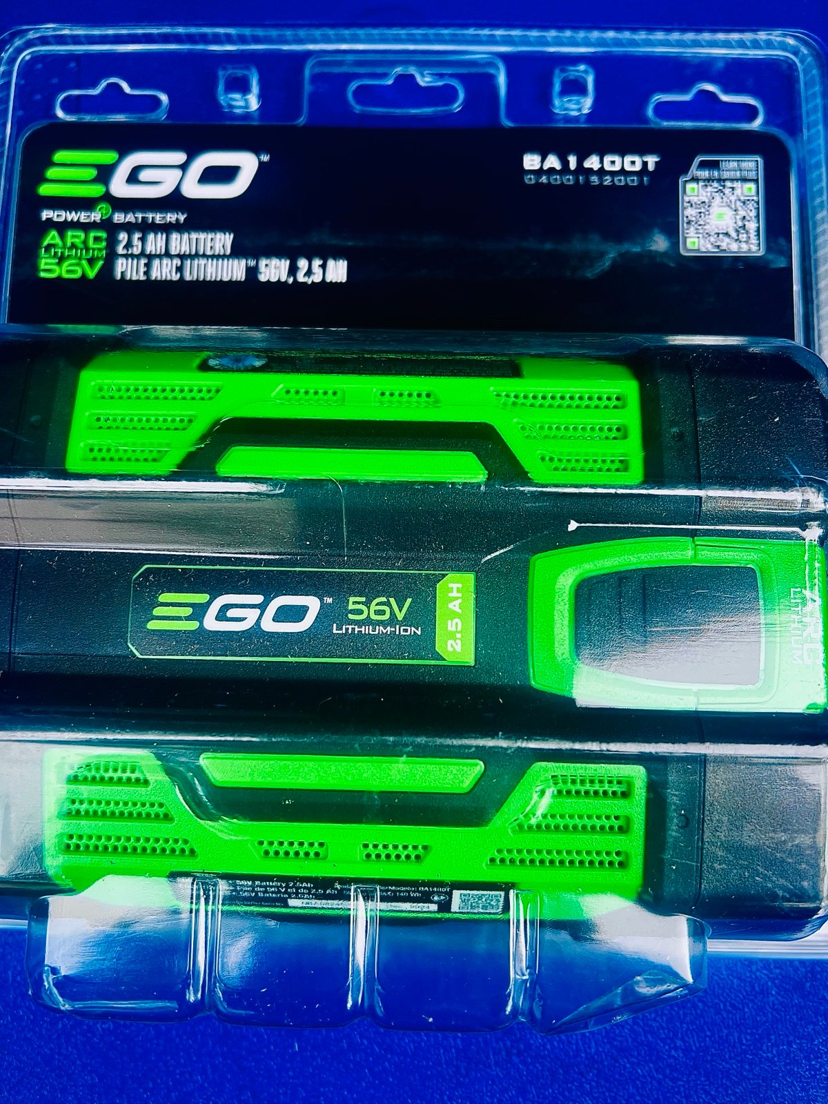 E.G.O Power+ BA1400T 56V 2.5 Ah Lithium-Ion Battery Authentic Brand New