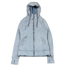 Lululemon Athletica Scuba Plush Fleece Lined Full Zip Hoodie Women's 6