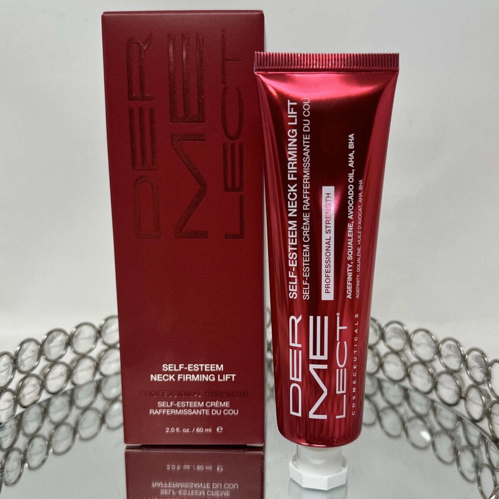 Dermelect Self Esteem Neck Firming Lift Professional Strength 2.0 oz