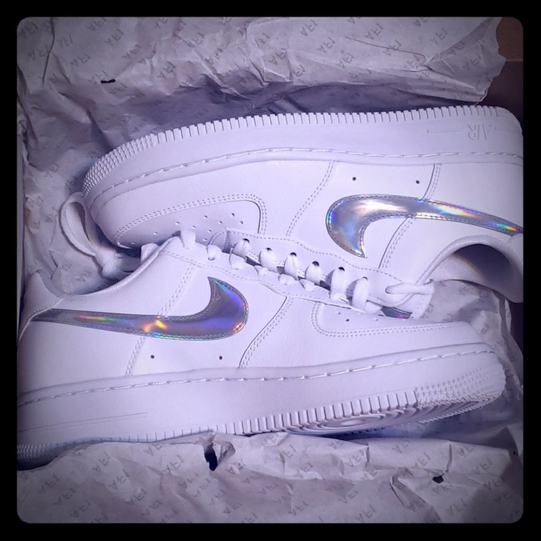 Nike White Air Force 1 White Sneakers