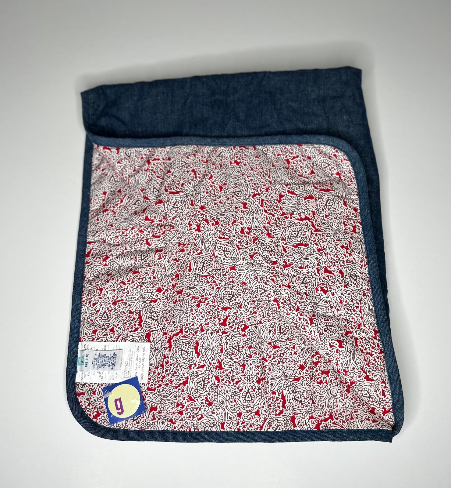 Vintage Gymboree Denim Blanket • New