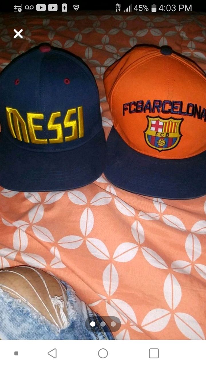 Official snapback hats Fc Barcelona