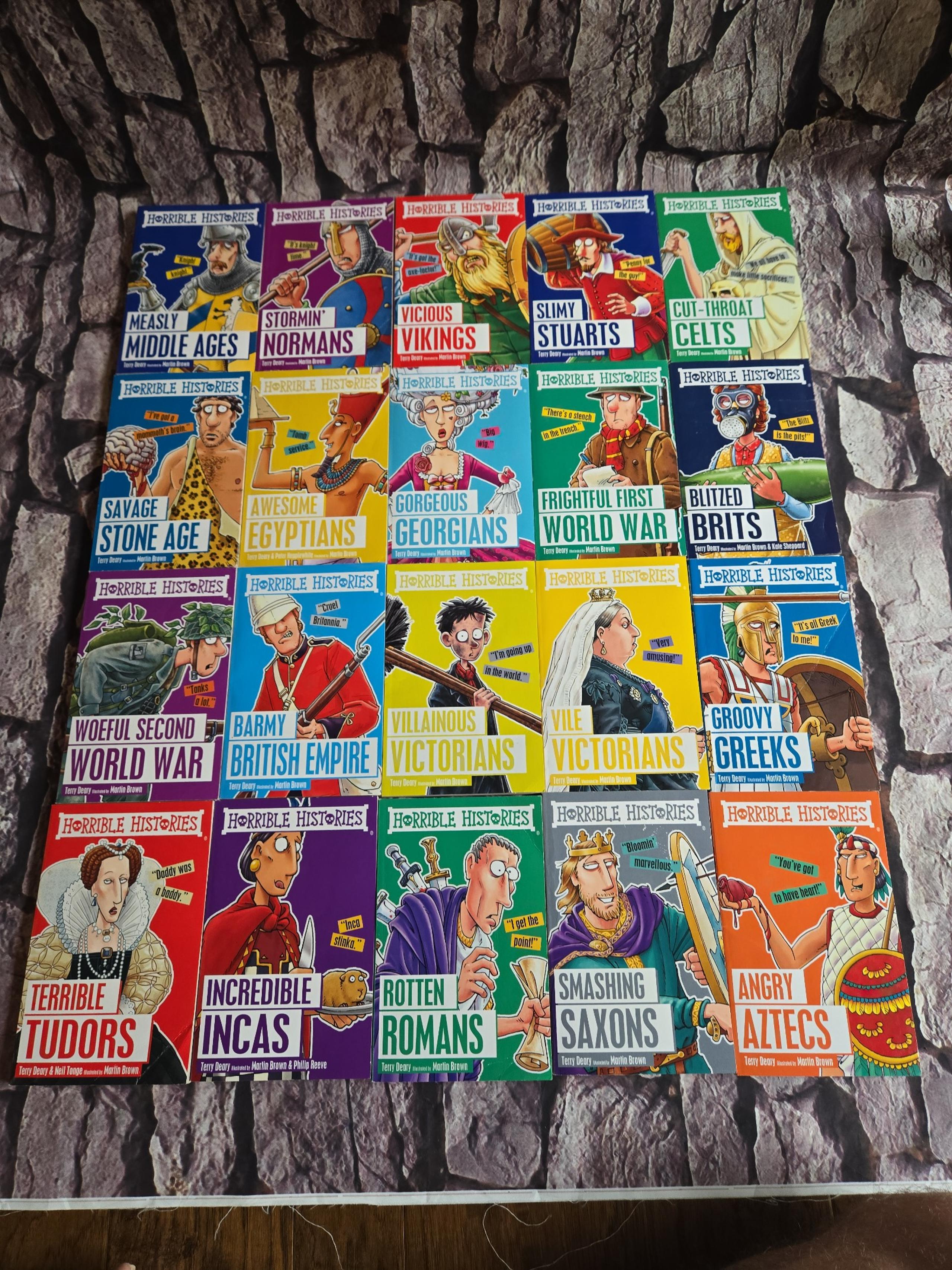 Horrible Histories 20-book set - Scholastic