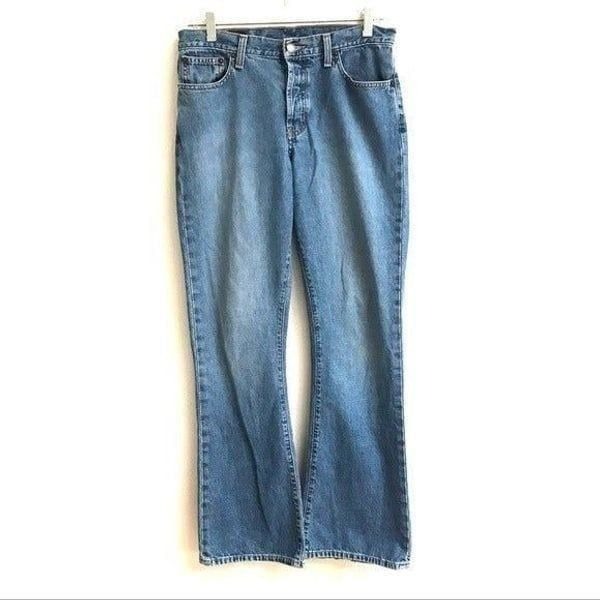 Abercrombie & Fitch button fly flare denim jeans 30