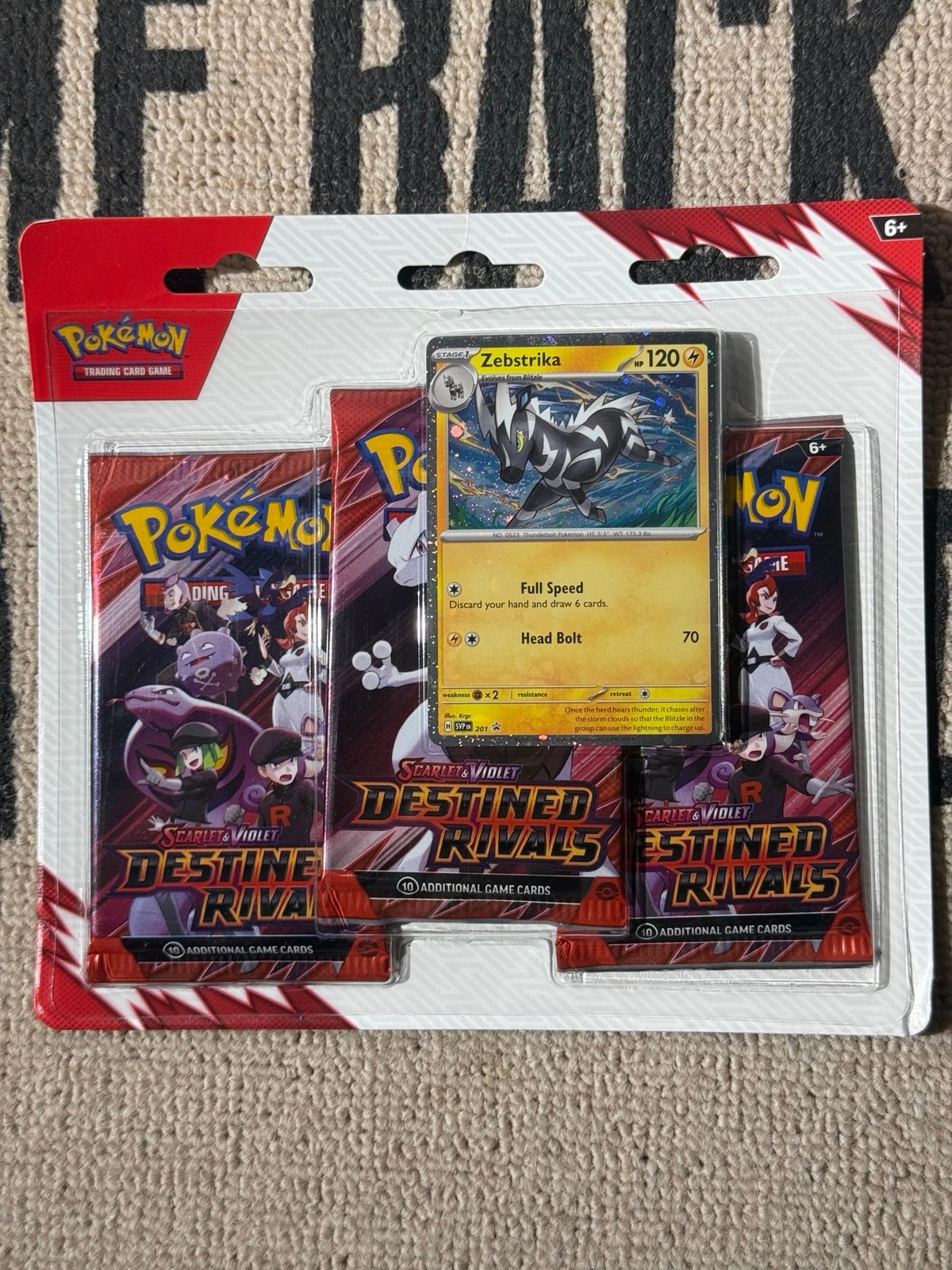 Pokemon Scarlet and Violet destined rivals 3 packs