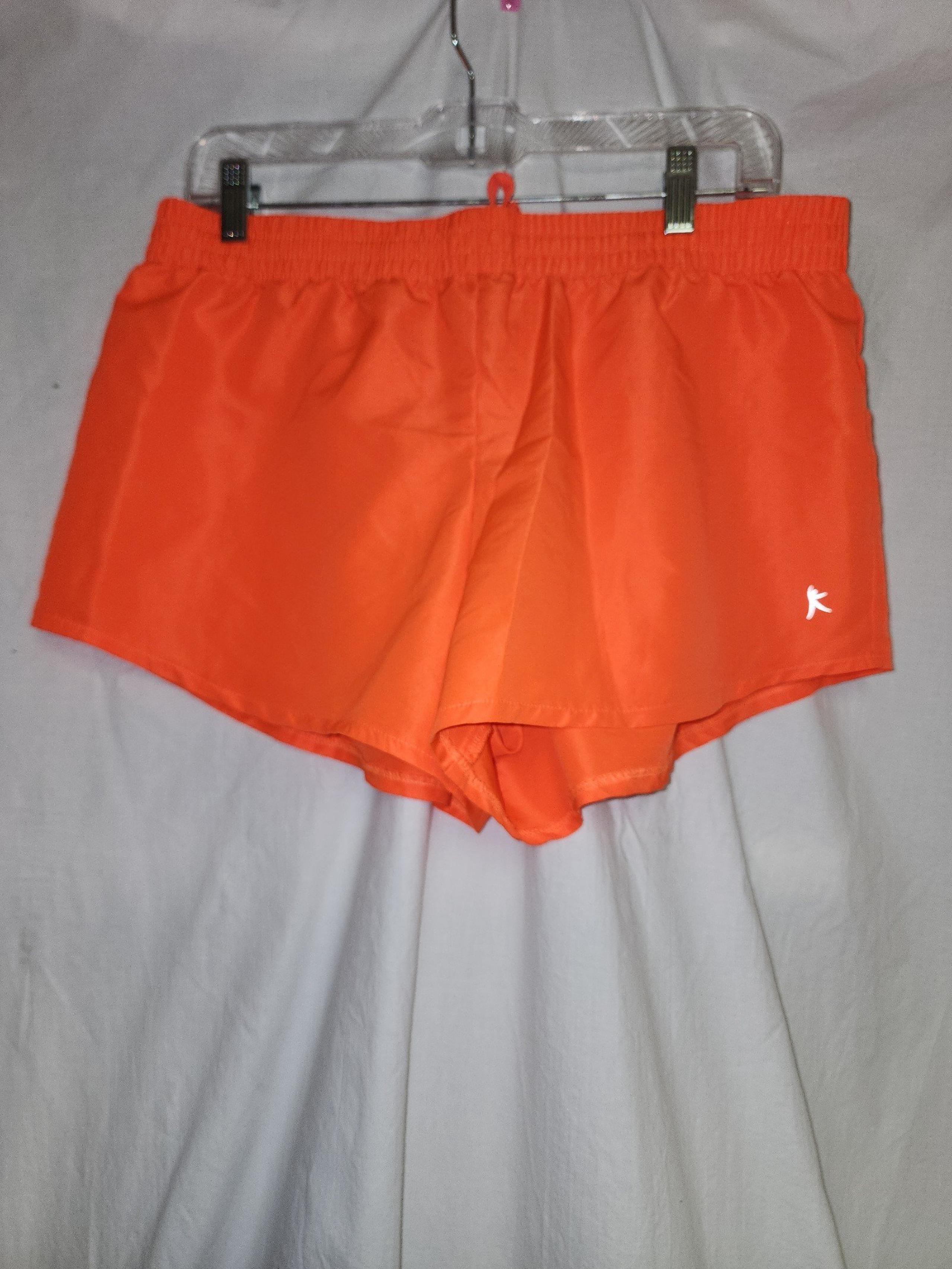 Danskin now womens size large orange Shorts