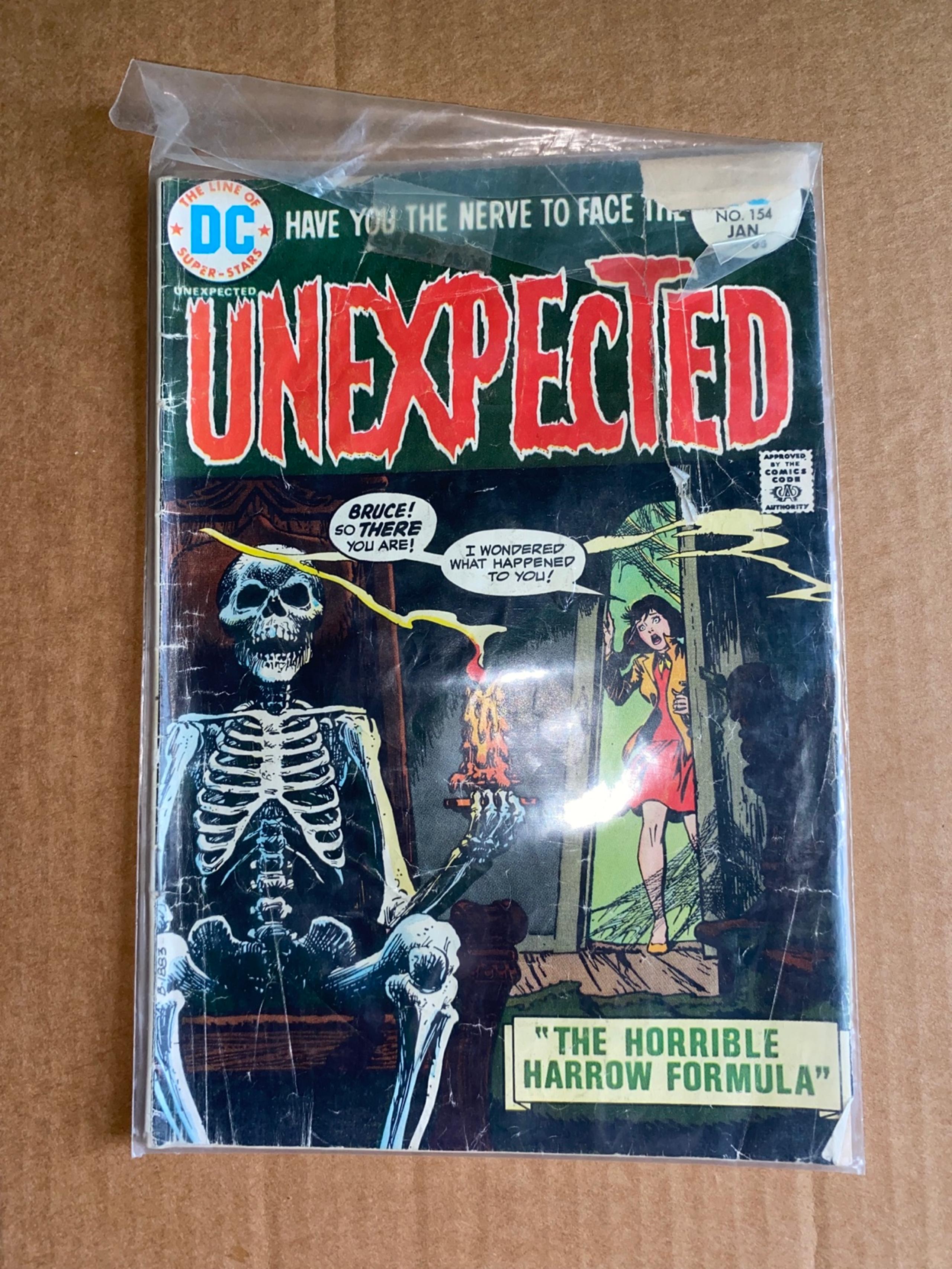 Unexpected #154 1974 DC Comic Book
