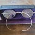 Antique 1904 Solid 10k Gold Reading Glasses and Case