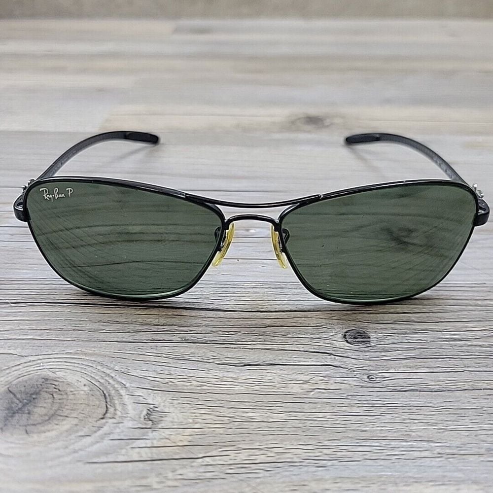 Ray-Ban RB8302 002/N5 Sunglasses FRAMES ONLY 58-15 3P Carbon Fiber