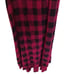 Torrid Womens 2X Red Black Plaid Sleeveless Challis Hi-Lo Maxi Dress V-Neck