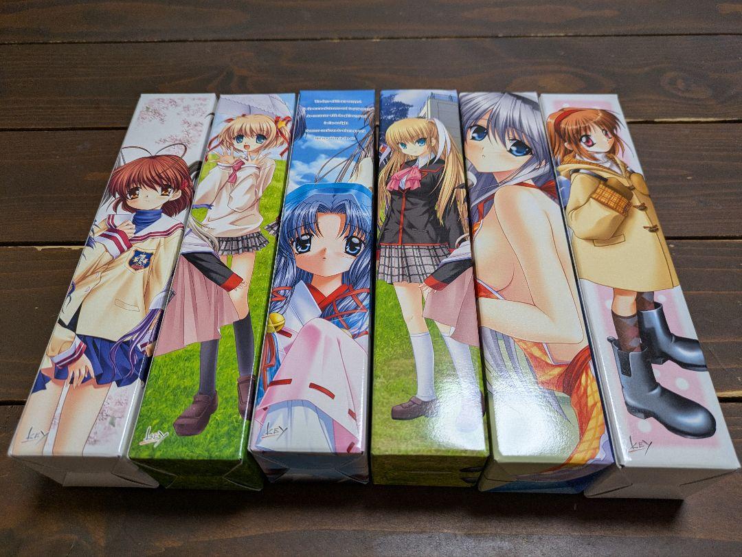 KEY 10th MEMORIAL BOX 6 pc DVD game soft etc Kanon AIR