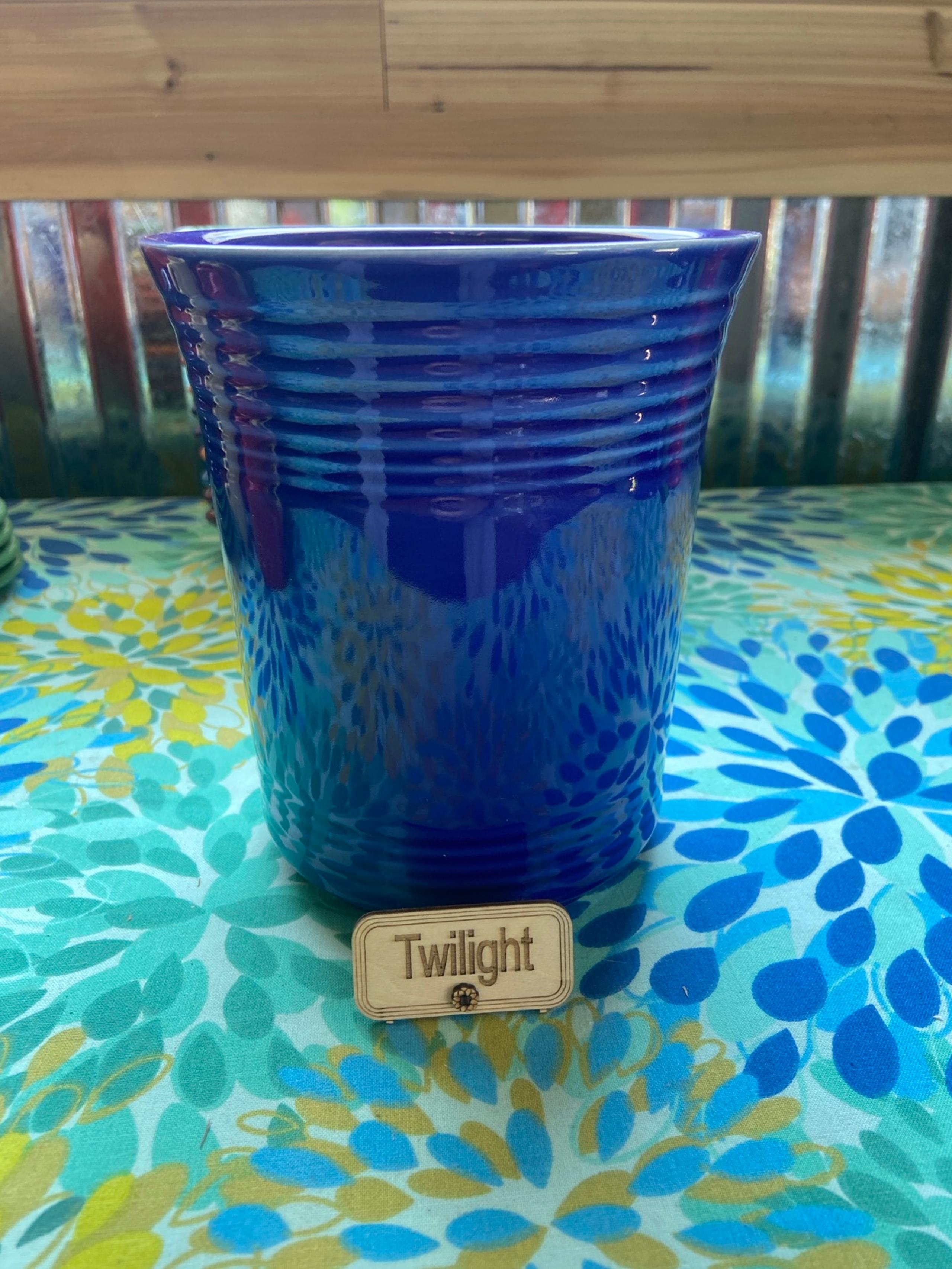 twilight older style utensil holder - Fiesta