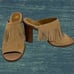Gianni Bini Suede Fringe Road Tripz Mules