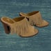 Gianni Bini Suede Fringe Road Tripz Mules