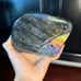 Purple labradorite freeform